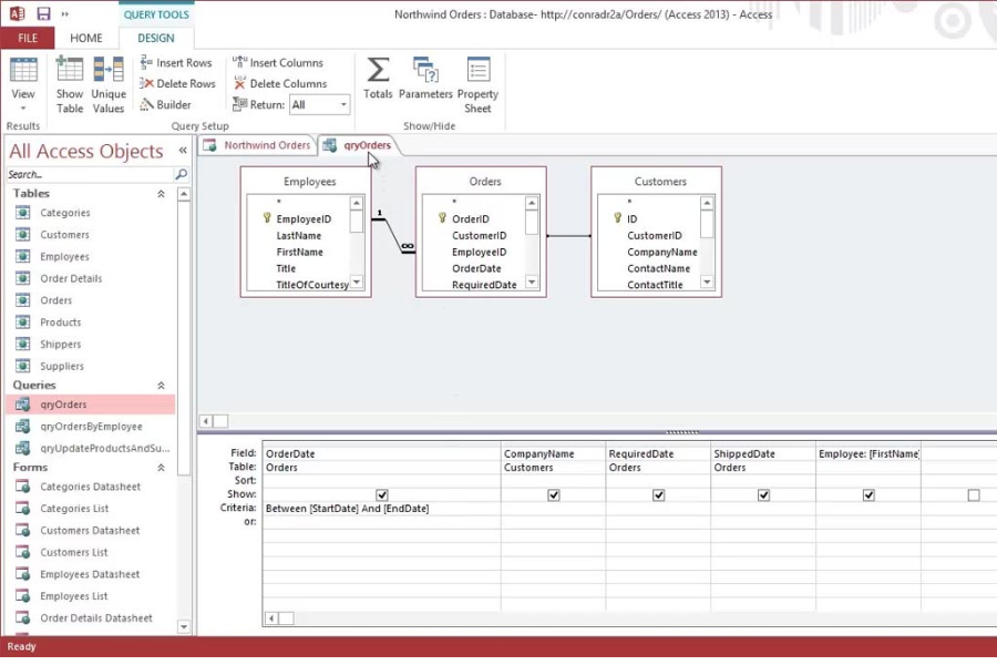 Sắp xếp, tính toán, nhóm, lọc, nối bảng và thực hiện nhiều các tác vụ khác trong Microsoft Access